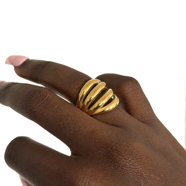 Golden Yes Ring