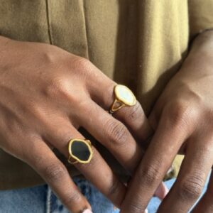 The One You'll Keep Ring - Black