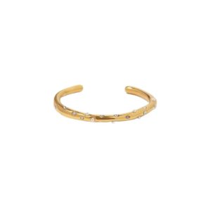 Pearl & Crystal Studded Cuff