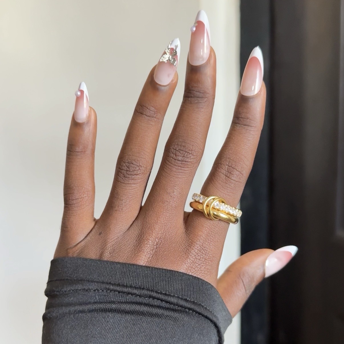 Crystal Interlock Stacked Ring - Image 3