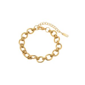 Double Rolo Link Bracelet