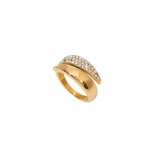 PavÃ© Wave Ring