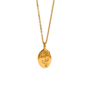 Rose Pendant Necklace