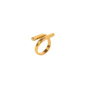 Crystal Tip Wrap Ring