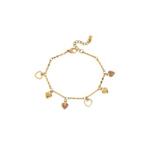 Heart Charm Bracelet