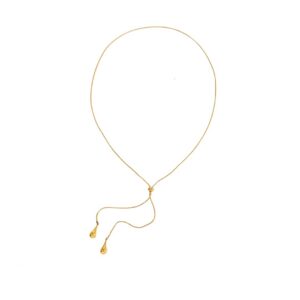Long Bolo Drop Necklace
