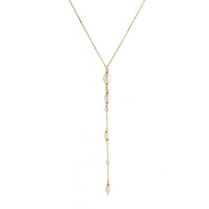 Pearl Lariat Necklace